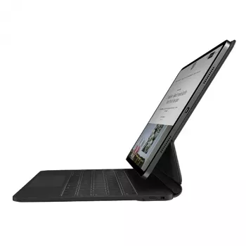 UNIQ Venno Magnetic Smart Keyboard Case, skirtas iPad Pro 11 (2022/2021) ir iPad Air 10.9 (2022/2020) – Ebony Black