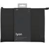 UNIQ Lyon Laptop Sleeve 14 colių Midnight Black Waterproof RPET