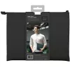 UNIQ Lyon Laptop Sleeve 14 colių Midnight Black Waterproof RPET