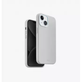 UNIQ Lino Hue Magclick Charging Case iPhone 15/14/13 6,1 colio – Chalk Grey