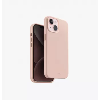 UNIQ Lino Hue Magclick Charging Case iPhone 15/14/13 6,1 colio – Chalk Grey