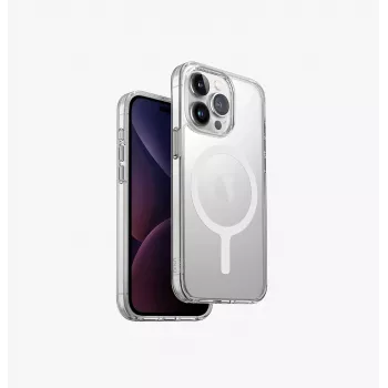 UNIQ LifePro Xtreme Dėklas iPhone 15 Pro 6,1 colio Magclick Įkrovimui Frost Clear