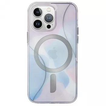 UNIQ Coehl Palette Case, skirta Apple iPhone 15 Pro Max 6,7 colio, su magnetiniu įkrovimu, Dusk Blue
