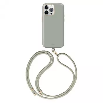 UNIQ Coehl Creme Case iPhone 15 Pro Max 6,7 colio magnetinis įkrovimas Soft Sage