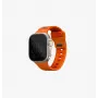 UNIQ Stride Apple Watch Series 1/2/3/4/5/6/7/8/9/SE/SE2/SE3/Ultra/Ultra 2/Ultra 3 42/44/45/49mm FKM Rubber Strap Volt Orange