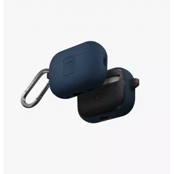 UNIQ Clyde Lock Case, skirtas AirPods Pro 2 (2022/2023) – karališkai mėlyna / tamsiai pilka
