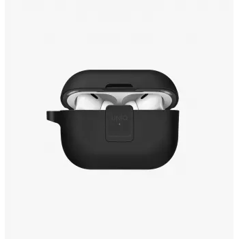 UNIQ Clyde Lock Case, skirtas AirPods Pro 2 (2022/2023) – Dramblio kaulo/Kanarų geltona
