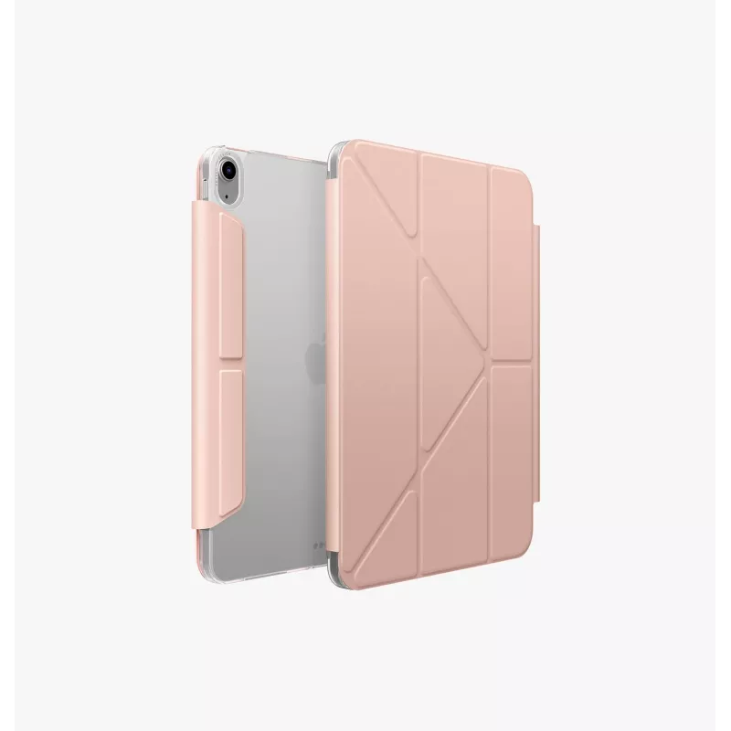 UNIQ Camden Click Folio Case, skirta iPad Air 13 colių (M2 2024 / M3 2025 / M4 2026) – dramblio kaulo / smėlio spalvos