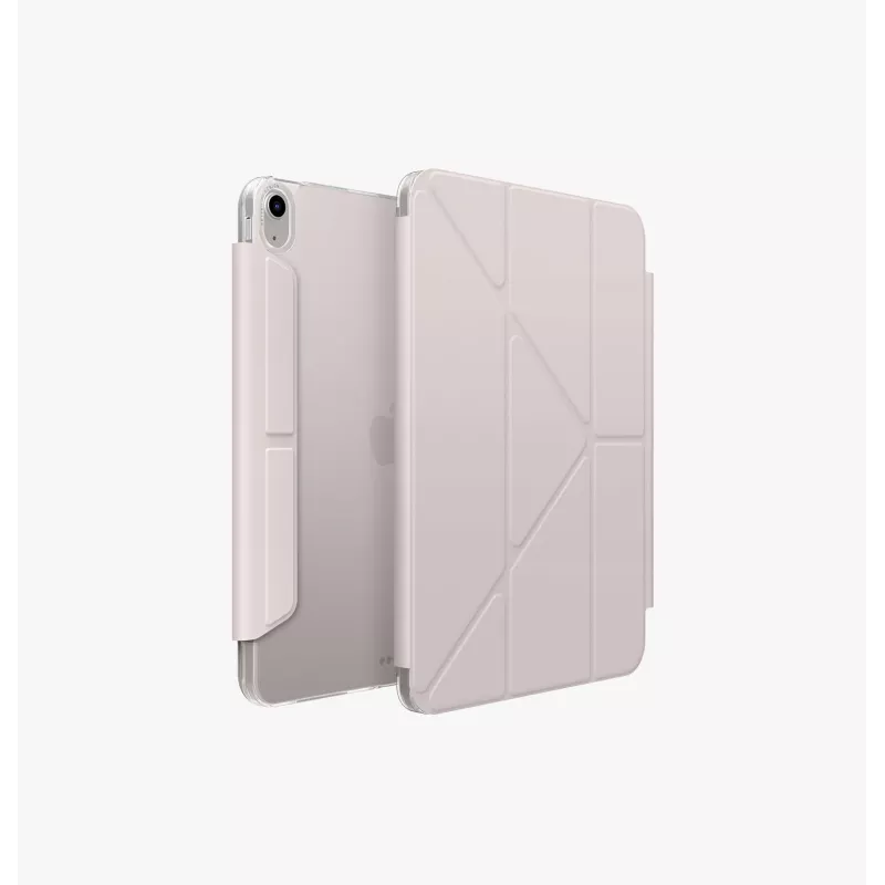 UNIQ Camden Click Folio Case, skirta iPad Air 13 colių (M2 2024 / M3 2025 / M4 2026) - Blush Pink