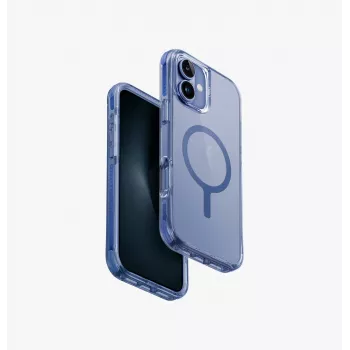 UNIQ Combat Case, skirtas iPhone 16 Plus 6,7 colio, Magclick įkrovimui, anglies juoda