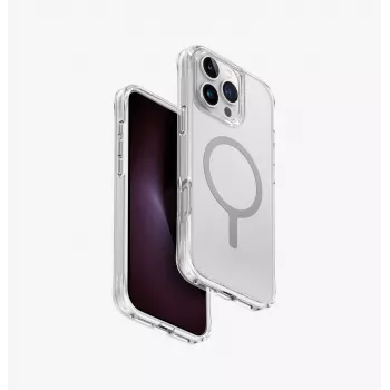 UNIQ LifePro Xtreme Dėklas, skirtas iPhone 16 Pro Max 6,9 colio, su MagClick įkrovimu, Rūkytai Pilkas