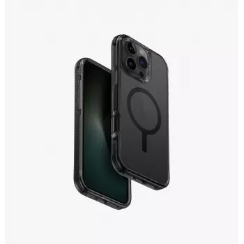 UNIQ Combat Case iPhone 16 Pro Max 6.9 col. Magclick Įkrovimas Anglies Juoda