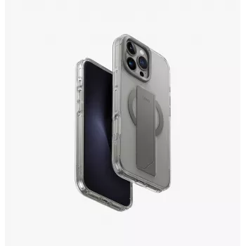 UNIQ Heldro Max Dėklas, skaidrus, iPhone 16 Pro Max 6,9 colio, su MagClick įkrovimu