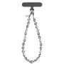 UNIQ Coehl Candy Gem Handstrap Silver Sparkling – Universalus telefono riešo dirželis