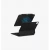 UNIQ Axel Folio Case, skirta iPad Pro 11 colių M4 2024 / M5 2025, Black Ebony