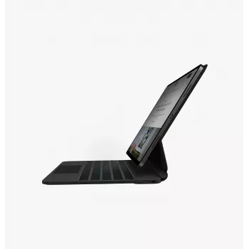 UNIQ Venno Pro Magnetic Smart Keyboard Case, skirtas iPad Pro 13 M4 2024 / M5 2025, juoda