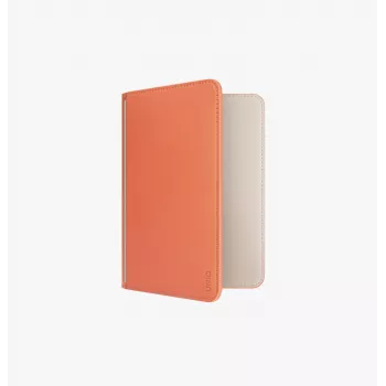UNIQ Belmont RFID Blocking Passport Case Terracotta Ivory