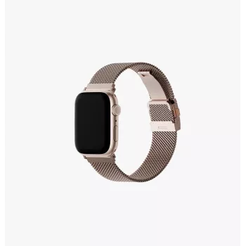 UNIQ Dante Pro nerūdijančio plieno grandinėlė Apple Watch 49/46/45/44 mm – metalinis rožinis