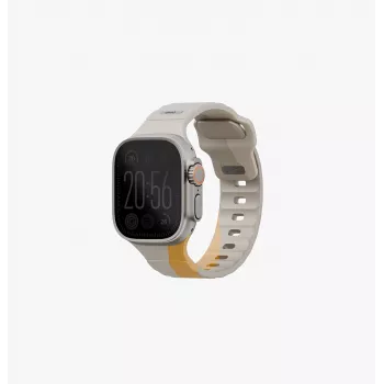 UNIQ Stride De Rubber Watch Strap, tinka Apple Watch 49/46/45/44mm, smėlio spalvos