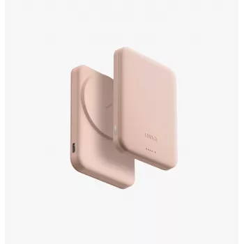 UNIQ Lyden Lexa Magnetic Power Bank 5000mAh PD USB-C MagSafe Pink