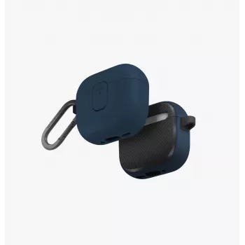 UNIQ Clyde Lock Case, skirtas AirPods 4 – mėlyna