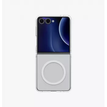 UNIQ LifePro Xtreme Case for Samsung Galaxy Z Flip7, Magclick Charging, Transparent
