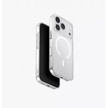 UNIQ Airsuit MagClick Dėklas su Įkrovimu, skirtas iPhone 17 Pro, Juodas