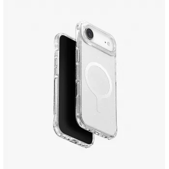 UNIQ LifePro Xtreme MagClick apsauginis dėklas, skirtas iPhone 14 Pro Max, permatomas su blizgučiais