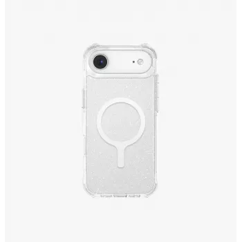 UNIQ LifePro Xtreme MagClick apsauginis dėklas, skirtas iPhone 14 Pro Max, permatomas su blizgučiais