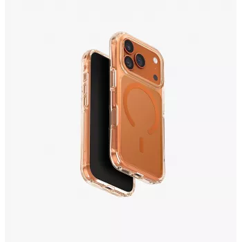 UNIQ LifePro Xtreme Dėklas, skirtas Apple iPhone 17 Pro, MagClick Įkrovimas, Oranžinis
