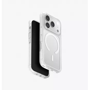 UNIQ Combat Case, skirta iPhone 17 Pro, Magclick Charging, balta