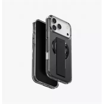 UNIQ Heldro Air MagClick Charging Case, iPhone 17 Pro Max, juoda
