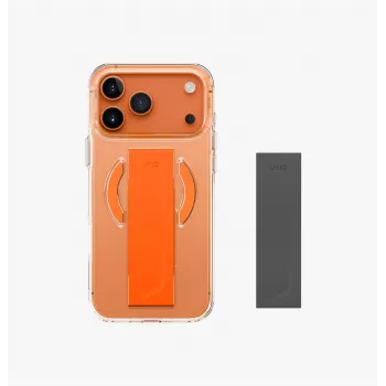 UNIQ Heldro Air Case for iPhone 17 Pro Max MagClick Charging Orange