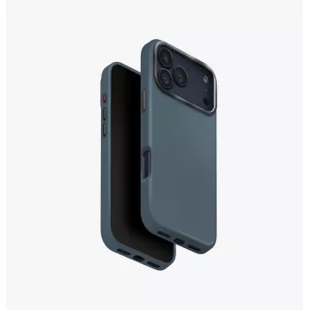 UNIQ Lyden MagClick apsauginis dėklas, skirtas iPhone 17 Pro Max, mėlynas