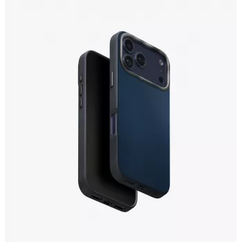 UNIQ Lyden DS Dėklas, skirtas iPhone 17 Pro, su MagClick įkrovimu, oranžinis/pilkas