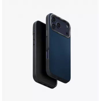 UNIQ Lyden DS Dėklas, skirtas iPhone 17 Pro Max, MagClick įkrovimas, geltona/pilka