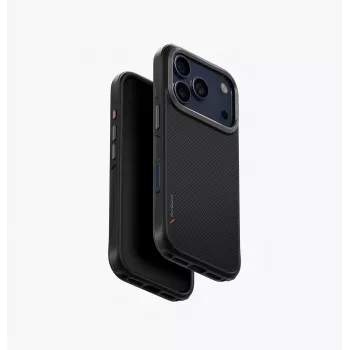 UNIQ Keva Dėklas, skirtas iPhone 17 Pro, MagClick įkrovimui, mėlynas
