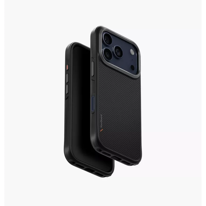 UNIQ Keva Dėklas, skirtas iPhone 17 Pro, MagClick įkrovimui, mėlynas