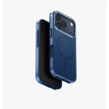 UNIQ Clario apsauginis dėklas, skirtas iPhone 17 Pro, Magclick įkrovimas, permatomas