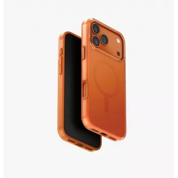 UNIQ Clario Case, skirta iPhone 15 Pro Max, Magclick įkrovimas, juoda