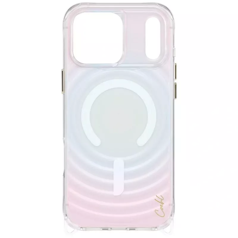 UNIQ Coehl Vela Magnetic Charging Case Apple iPhone 17 Pro Max, Opal Iridescent