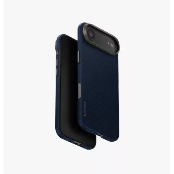 UNIQ Keva EDGE dėklas, skirtas iPhone AirMagclick įkrovimui, mėlynas