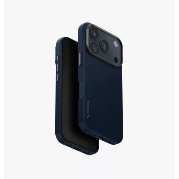 UNIQ Keva Edge MagClick apsauginis dėklas, skirtas iPhone 17 Pro, mėlynas