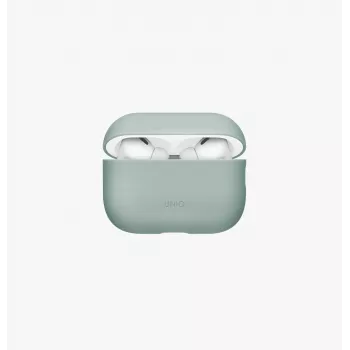 UNIQ Lino Dėklas „AirPods Pro“ 3 kartos silikoninis žalias
