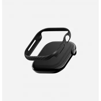 UNIQ Keva Verge apsauginis dėklas Apple Watch Series 10 / 11 42mm juodas