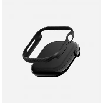UNIQ Keva Verge apsauginis dėklas, skirtas Apple Watch Series 10 / 11 46mm, juodas