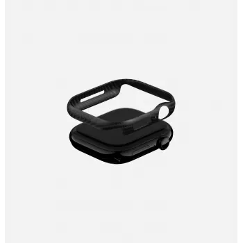 UNIQ Keva Verge apsauginis dėklas, skirtas Apple Watch Series 10 / 11 46mm, juodas