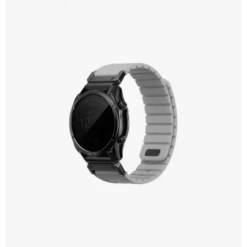 UNIQ Fluo x Smart-Fit Strap for Garmin 22mm Grey