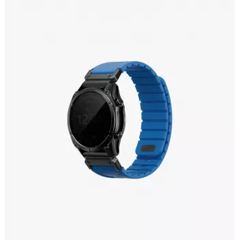 UNIQ Fluo x Smart-Fit Silicone Strap for Garmin 22mm - Blue