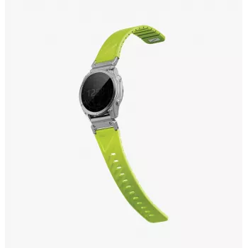 UNIQ Fluo Smart-Fit Silicone Strap for Garmin 22mm – Liepų žalia